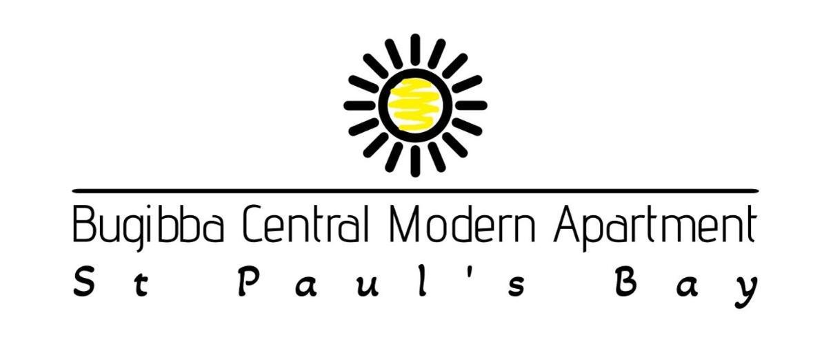 Bugibba Central Modern Apartment Сейнт Полс Бей Екстериор снимка